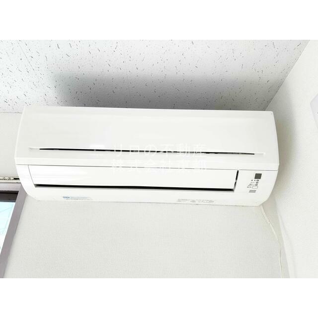 エアコン設置済みなので面倒な取り付け作業いりません♪