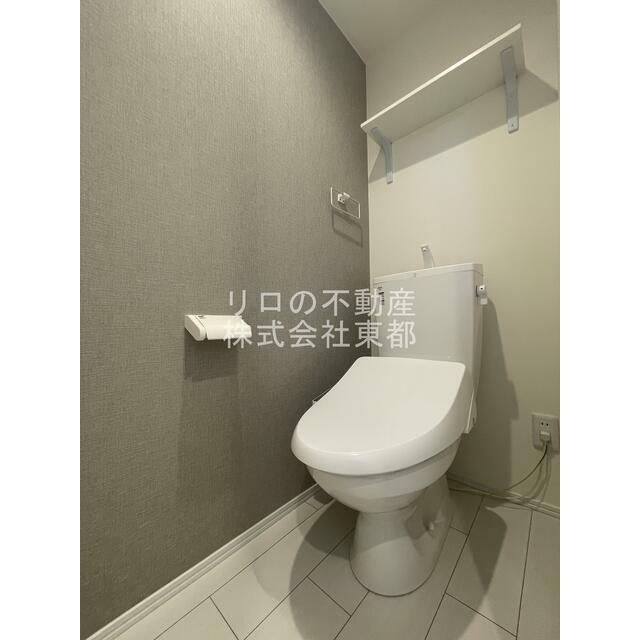 清潔感をキープできる快適な洗浄便座付きです
