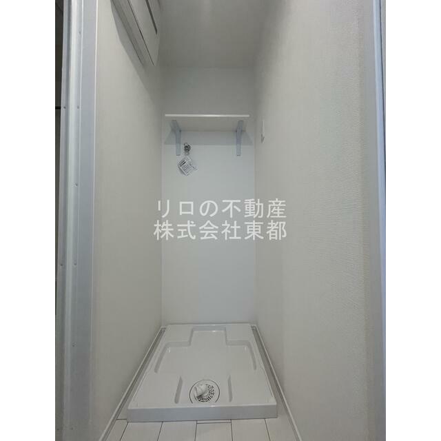 洗濯機置場には防水パンを設置！水漏れも安心です◎
