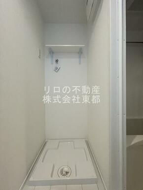 洗濯パン付きで水漏れの心配がいりません！