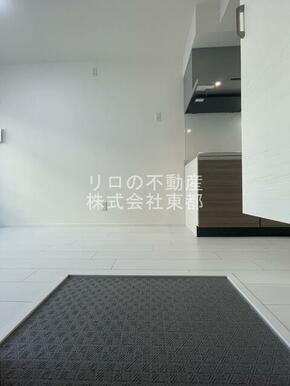 下駄箱がついているので、片付いた玄関をキープできます！