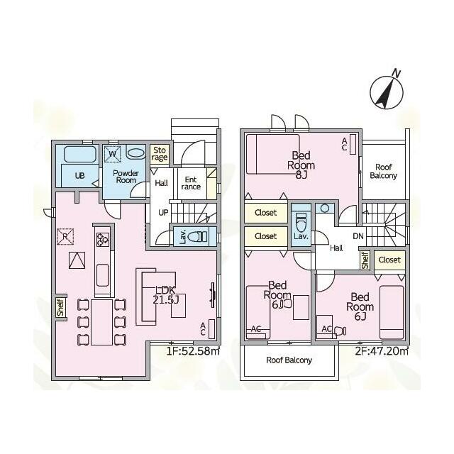 ６号棟　間取り図