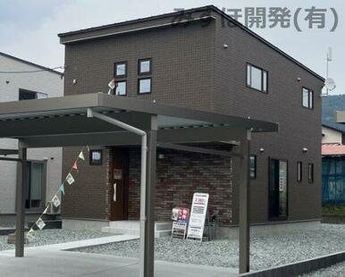 2025年１月完成、カーポートも設置しました。