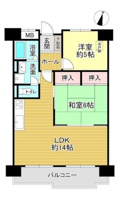 ２ＬＤＫのお部屋です♪