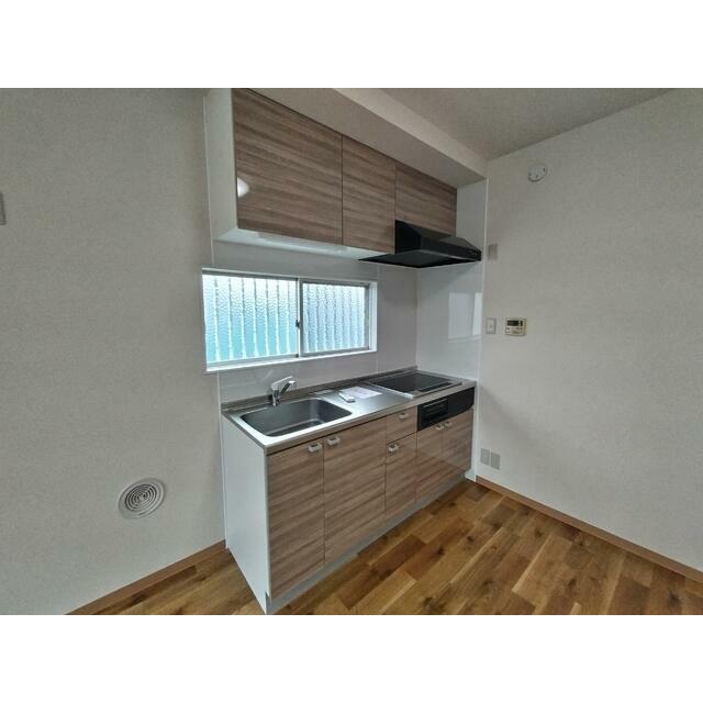 収納スペースもしっかりあるキッチンです