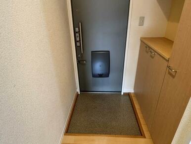 【玄関】開け閉め便利なプッシュプルドアを採用