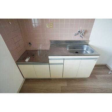 ガスコンロ設置可能キッチン