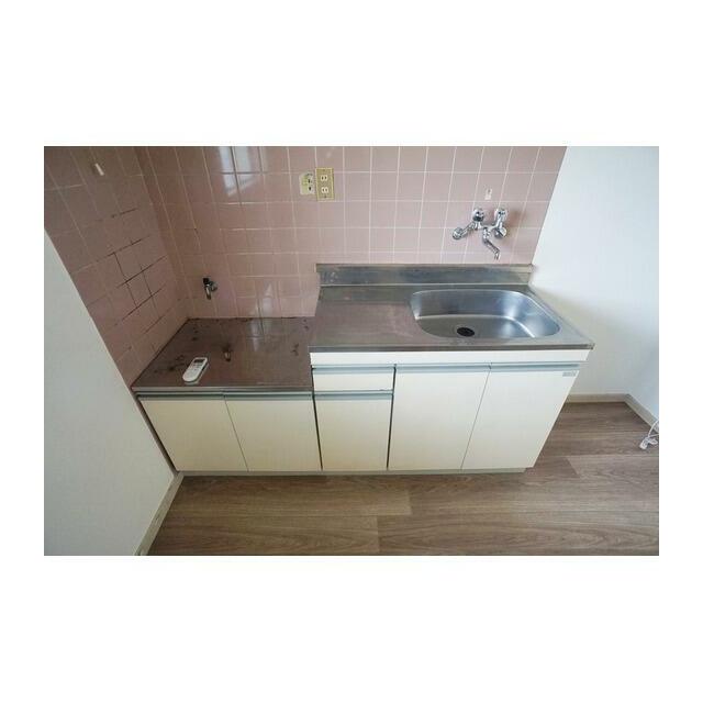 ガスコンロ設置可能キッチン