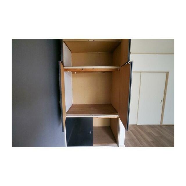 大容量の収納スペース