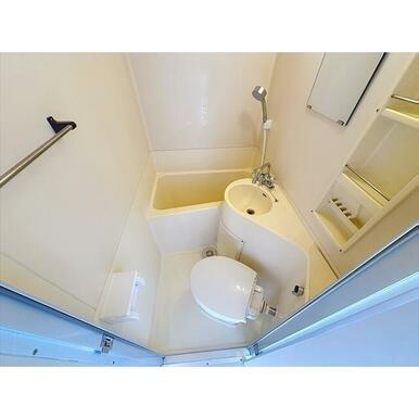 お手入れが簡単な3点ユニット