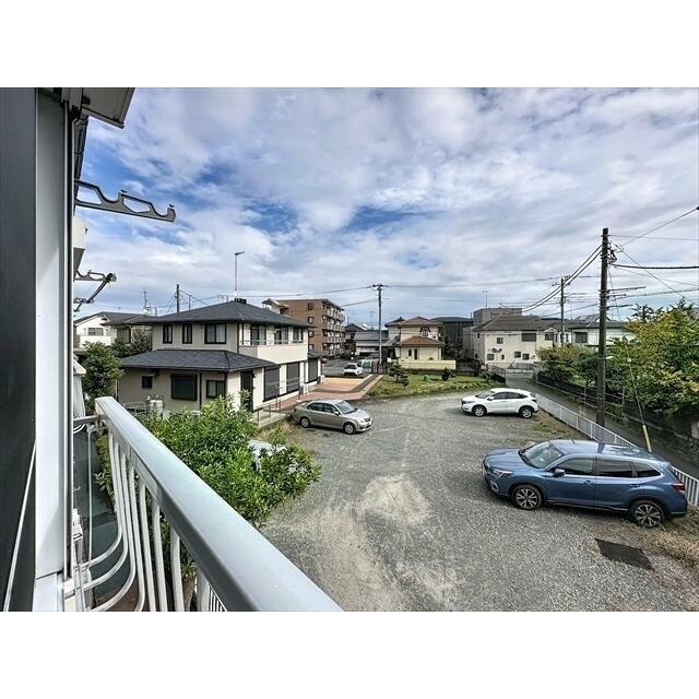 洗濯物の外干しもできます