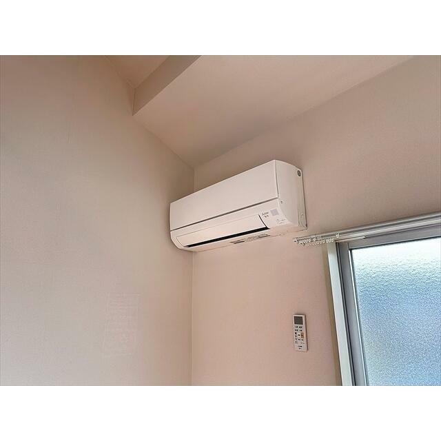 エアコン付きでいつでも快適