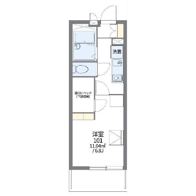 代表的な間取のため実際の間取とは異なる場合があります