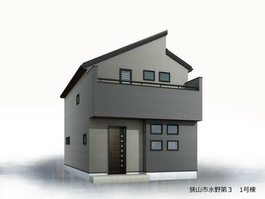 完成予想図（外観）