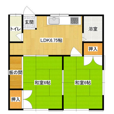 間取図と現況が異なる場合は現況を優先します