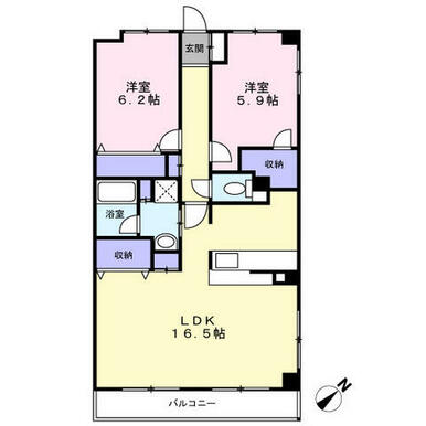 ★オール洋室で使い勝手良好★