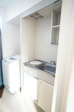 お掃除もラクラクで手間いらず！IHクッキングヒーター♪