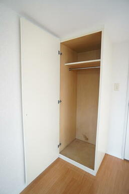 収納はクローゼットタイプなので、整理整頓はかどります☆