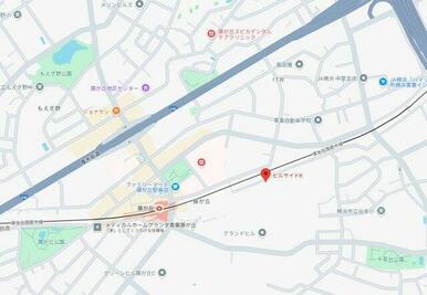 物件所在地です。
