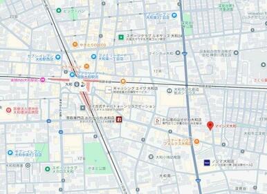 物件の所在地です。