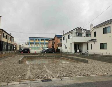 現地土地写真（造成工事中）