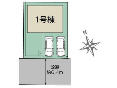 横浜市港南区日野中央2丁目1棟 区画図