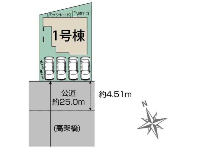 名古屋市北区 喜惣治２丁目 (比良駅) 2階建 4LDKの写真