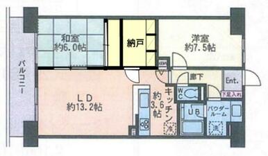 ４０３号室は反転タイプ