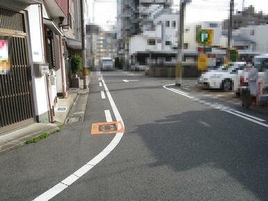 前面道路