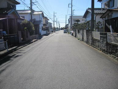 前面道路