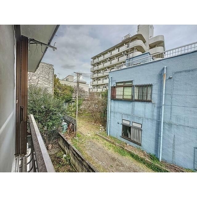 洗濯物はこちらで干せます