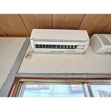 エアコン付きで１年通して快適