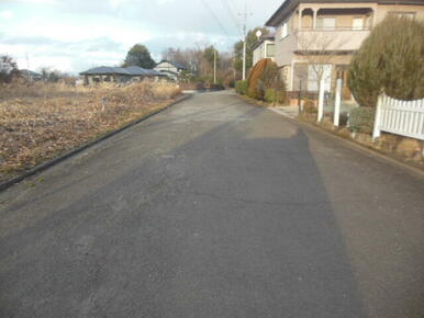 前面道路