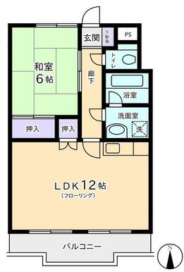 303号室は左右反転です