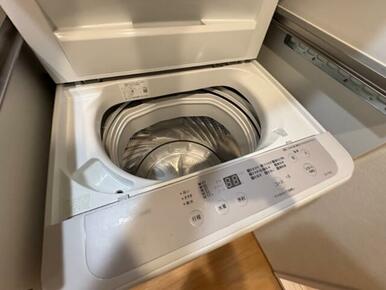 洗濯機付