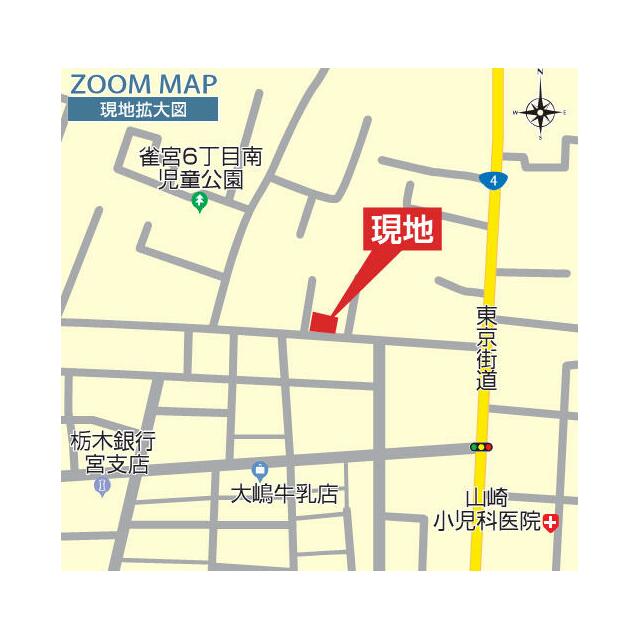 現地案内図・拡大図