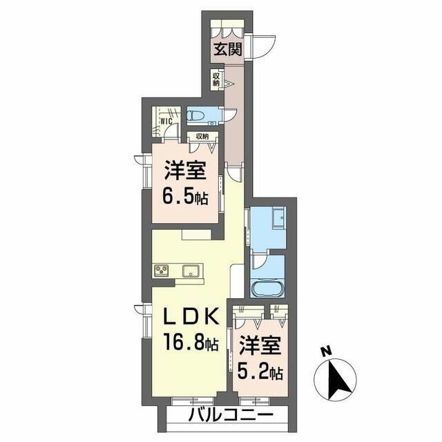 グランエスポア早稲田 ００３０１ 2LDKの画像