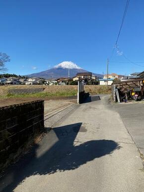 富士山眺望良好！