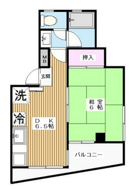 室内洗濯機置き場