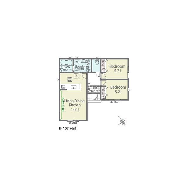 2号棟間取り図
