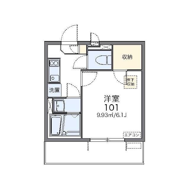 代表的な間取のため実際の間取とは異なる場合があります