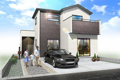 ３号棟外観完成予想図