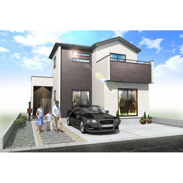 ３号棟外観完成予想図