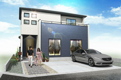 １号棟　外観完成予想図