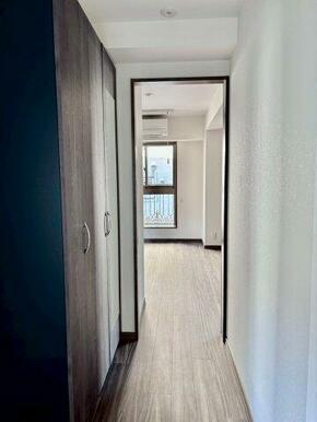 テラス横収納。※同タイプ別部屋