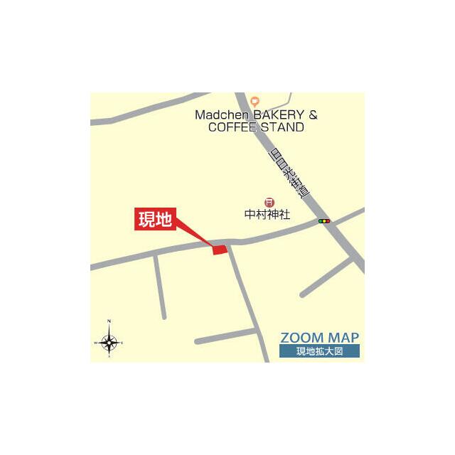 現地案内図・拡大図