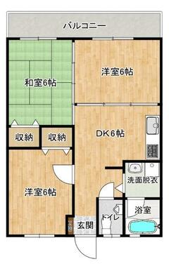 間取り図※現況を優先します