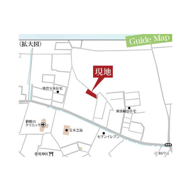 現地案内図・拡大