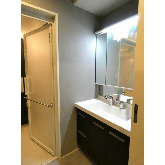 嬉しい幅広タイプの洗面台です！