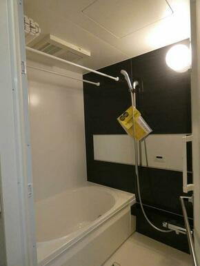 浴室乾燥機付きで雨の日の洗濯物も◎